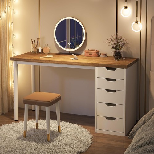 Inch vanity desk with 5 - inch,