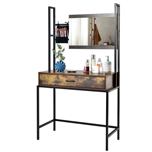 Charmaid rustic vanity table - charmaid,