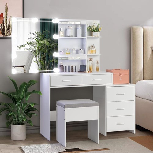 Drawers vanity desk - 5, with
