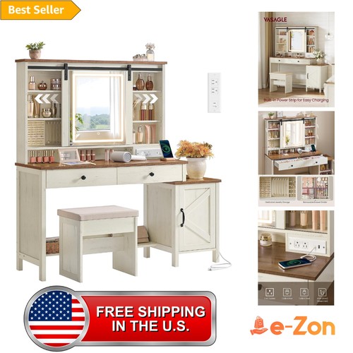 Farmhouse vanity desk - vanity,