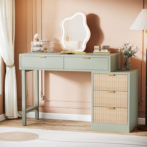 Vanity desk with 5 - 43'',
