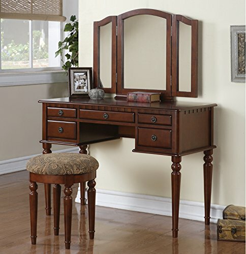 Cherry vanity set - set, tri